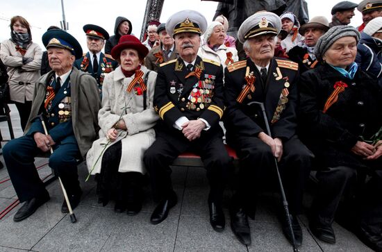 Victory Day parade in Russian regions