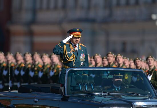 Parade on 69th anniversary of victory in Great Patriotic War