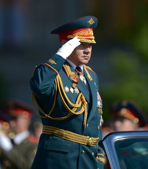 Parade on 69th anniversary of victory in Great Patriotic War