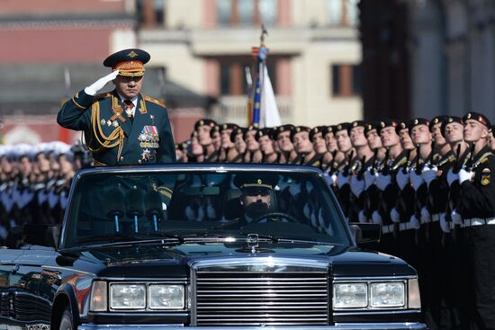 Parade on 69th anniversary of victory in Great Patriotic War