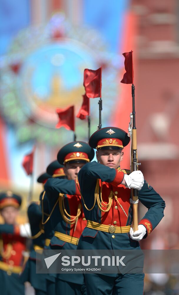 Parade on 69th anniversary of victory in Great Patriotic War