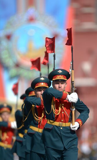 Parade on 69th anniversary of victory in Great Patriotic War