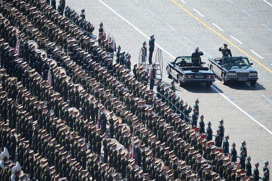 Parade on 69th anniversary of victory in Great Patriotic War