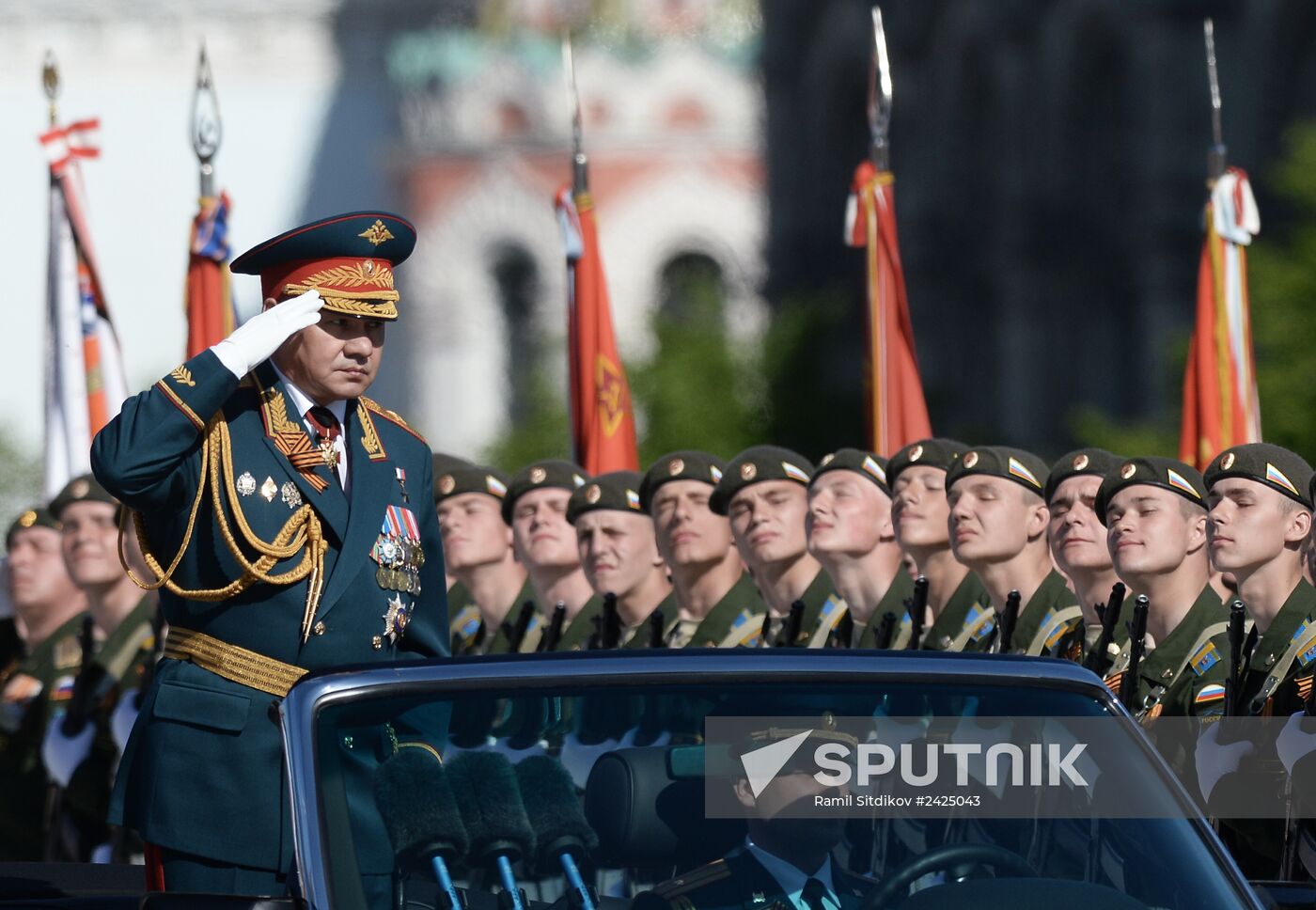Parade on 69th anniversary of Victory in Great Patriotic War