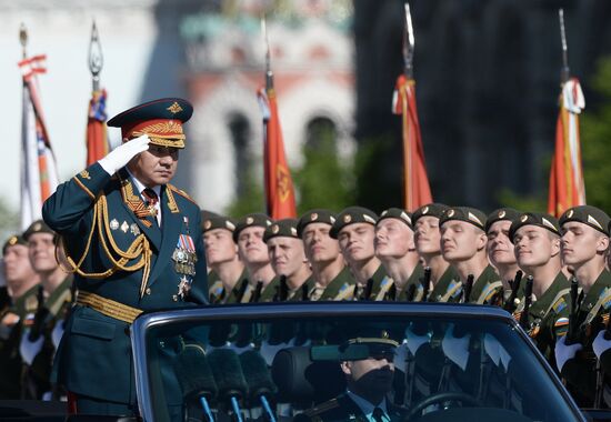 Parade on 69th anniversary of Victory in Great Patriotic War