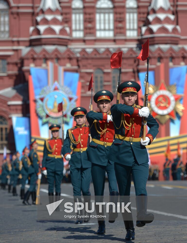 Parade on 69th anniversary of victory in Great Patriotic War