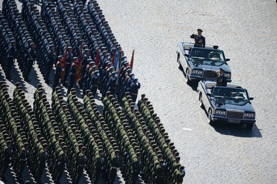 Parade on 69th anniversary of victory in Great Patriotic War