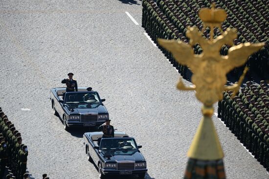 Parade on 69th anniversary of victory in Great Patriotic War