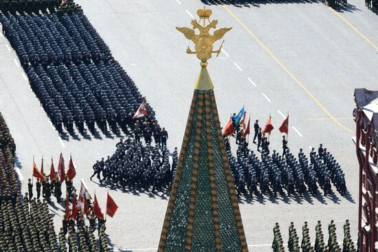 Parade on 69th anniversary of victory in Great Patriotic War