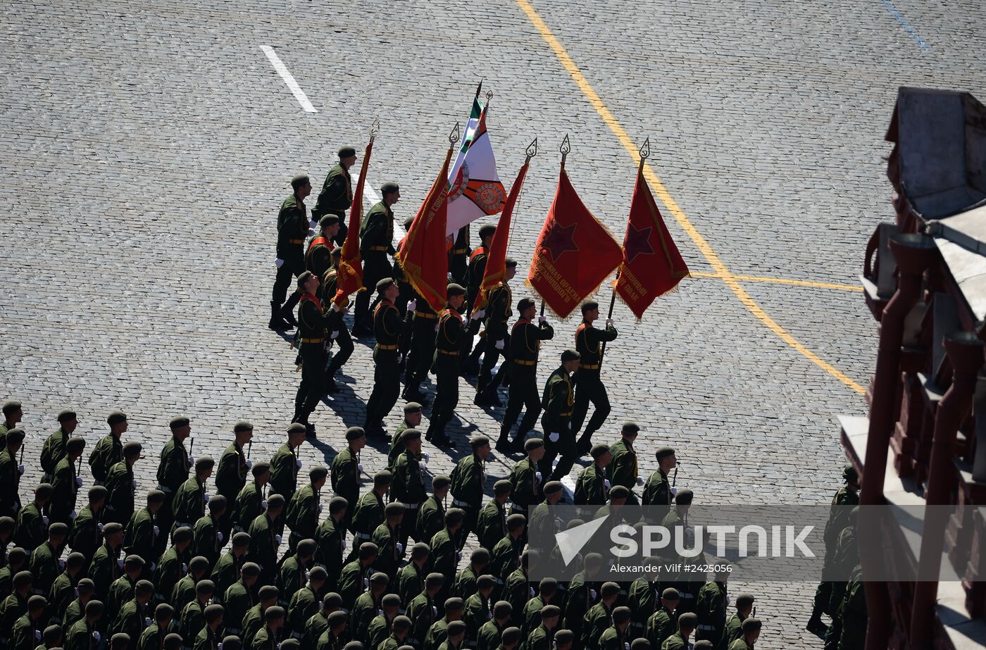 Parade on 69th anniversary of victory in Great Patriotic War