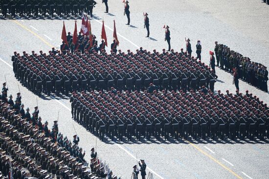 Parade on 69th anniversary of victory in Great Patriotic War