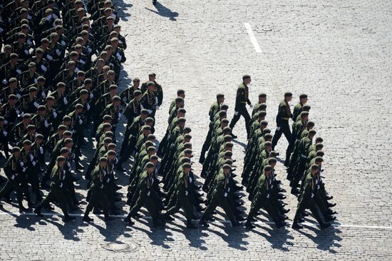 Parade on 69th anniversary of victory in Great Patriotic War