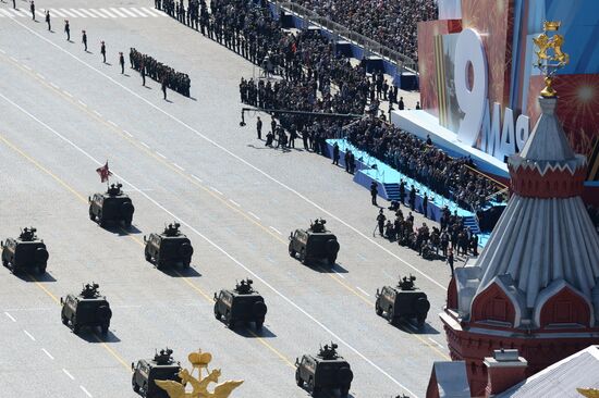 Parade on 69th anniversary of Victory in Great Patriotic War