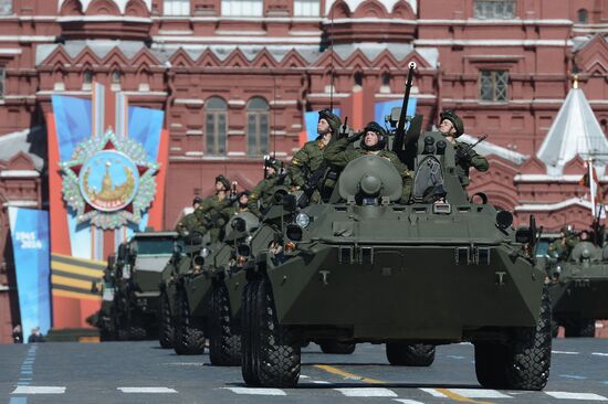 Parade on 69th anniversary of Victory in Great Patriotic War