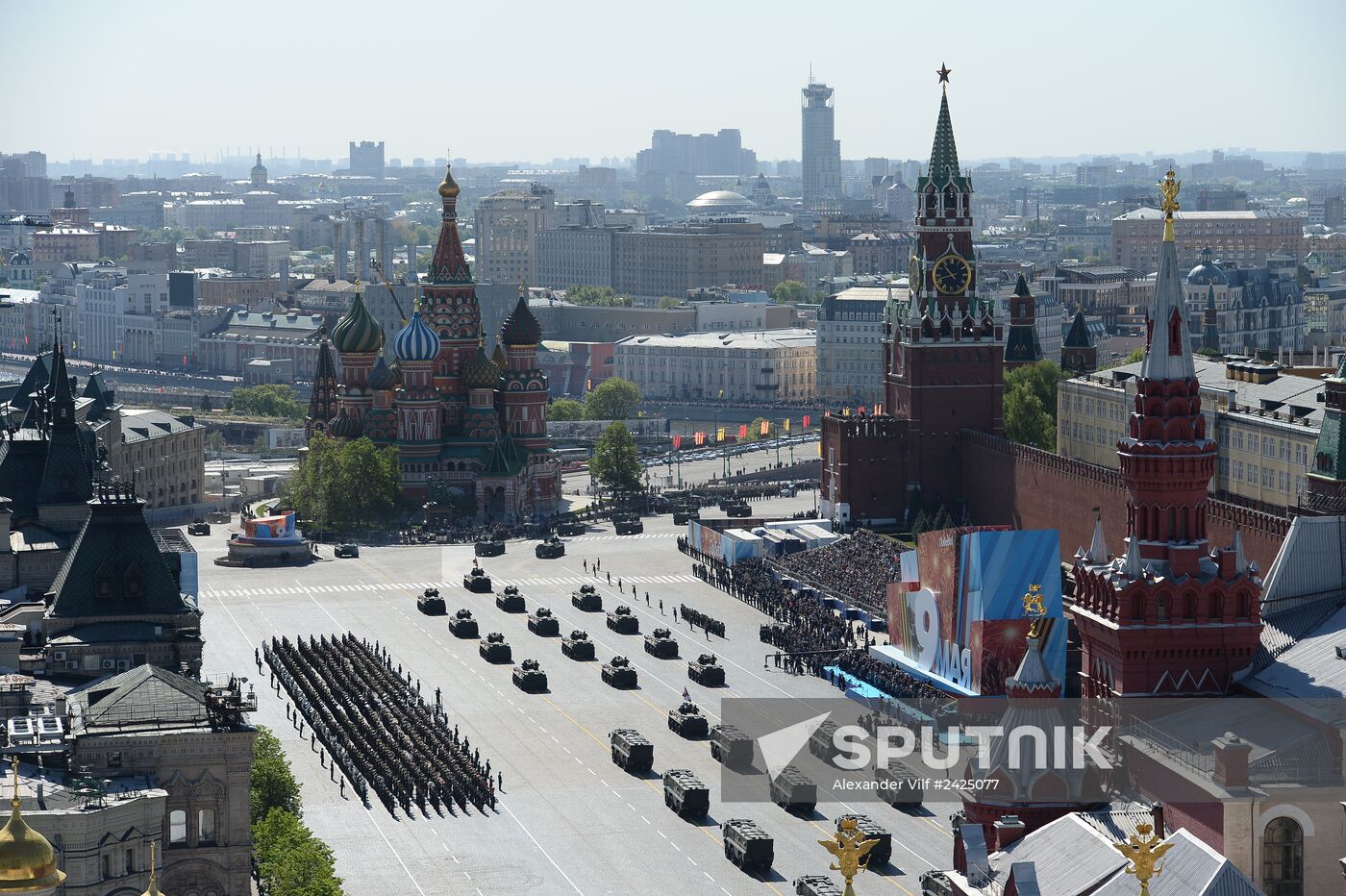 Parade on 69th anniversary of victory in Great Patriotic War