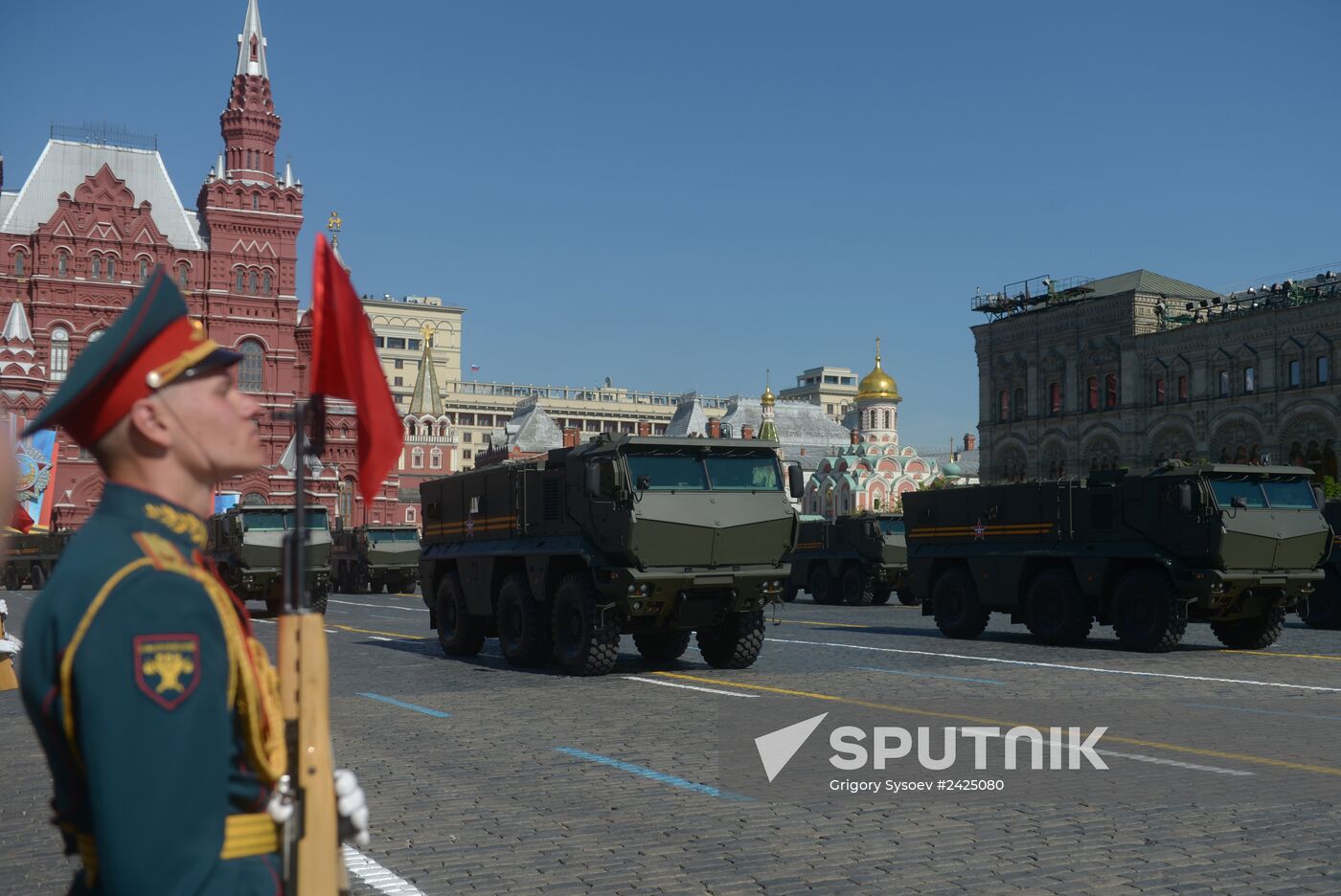 Parade on 69th anniversary of Victory in Great Patriotic War