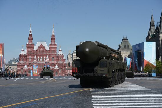 Parade on 69th anniversary of Victory in Great Patriotic War