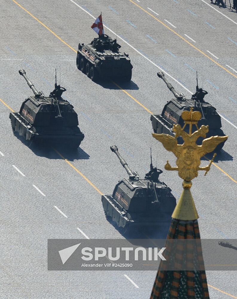 Parade on 69th anniversary of Victory in Great Patriotic War