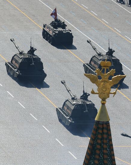 Parade on 69th anniversary of Victory in Great Patriotic War