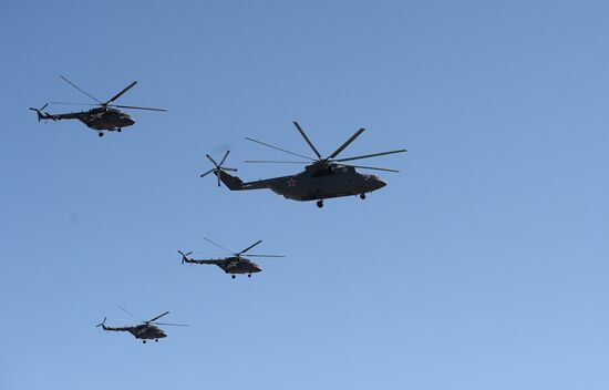 Parade on 69th anniversary of Victory in Great Patriotic War