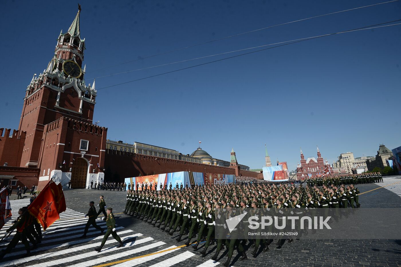 Parade on 69th anniversary of Victory in Great Patriotic War