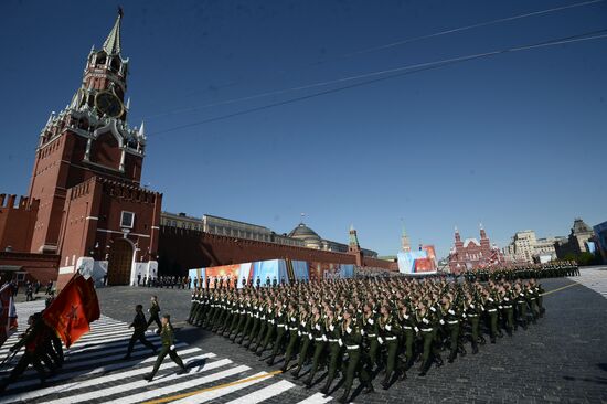Parade on 69th anniversary of Victory in Great Patriotic War