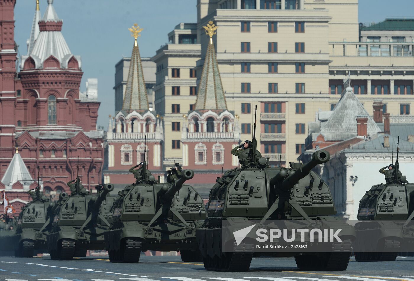 Parade on 69th anniversary of Victory in Great Patriotic War