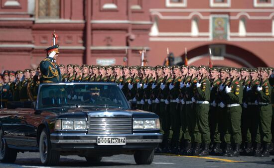 Parade on 69th anniversary of victory in Great Patriotic War