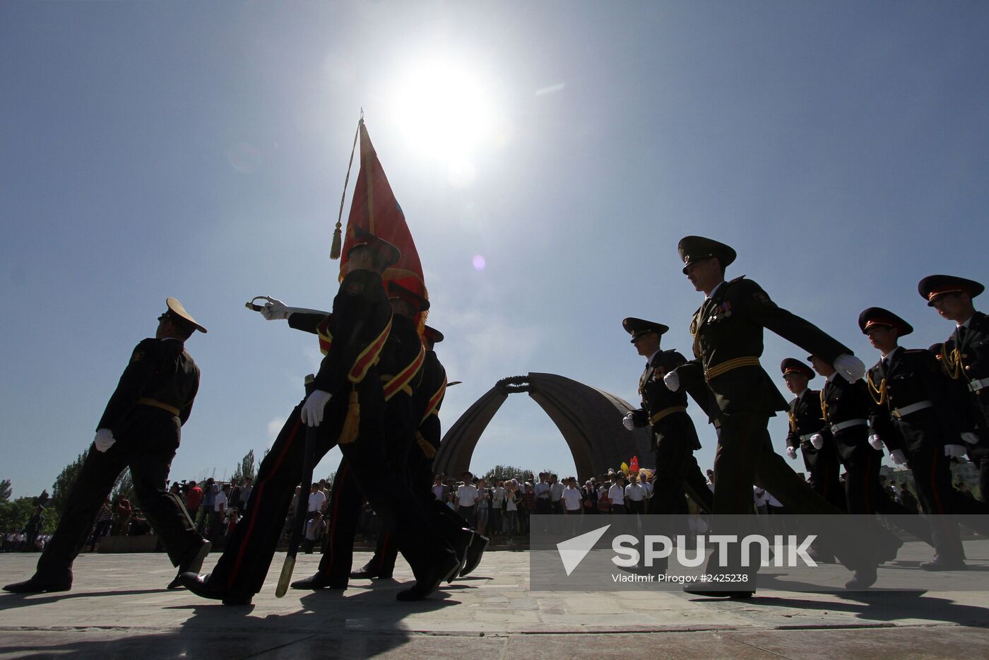 V-Day celevrations in Kyrgyzstan