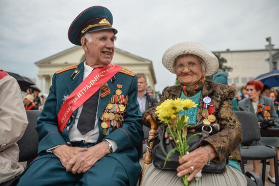 Victory Day parade in Russian regions