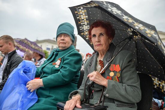 Victory Day parade in Russian regions