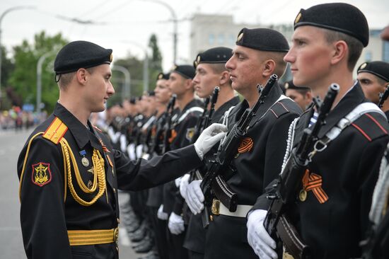 Victory Day parade in Russian regions