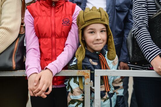 Victory Day parade in Russian regions