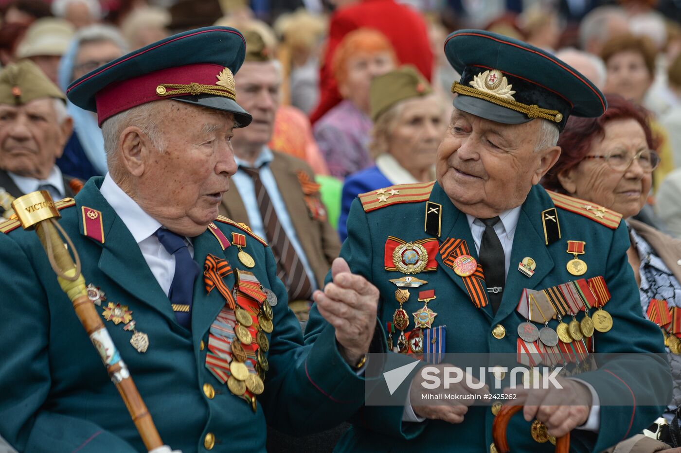 Victory Day parade in Russian regions