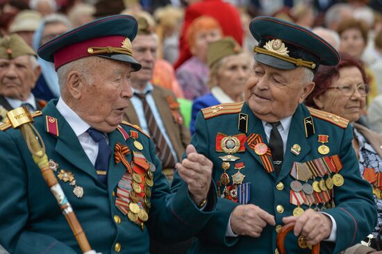 Victory Day parade in Russian regions