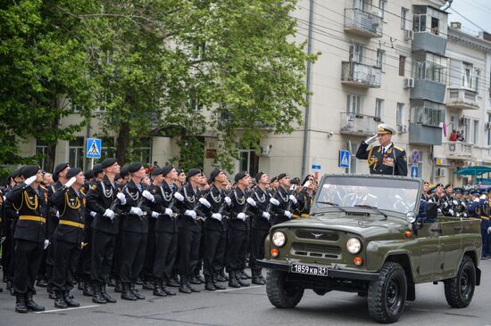 Victory Day parade in Russian regions