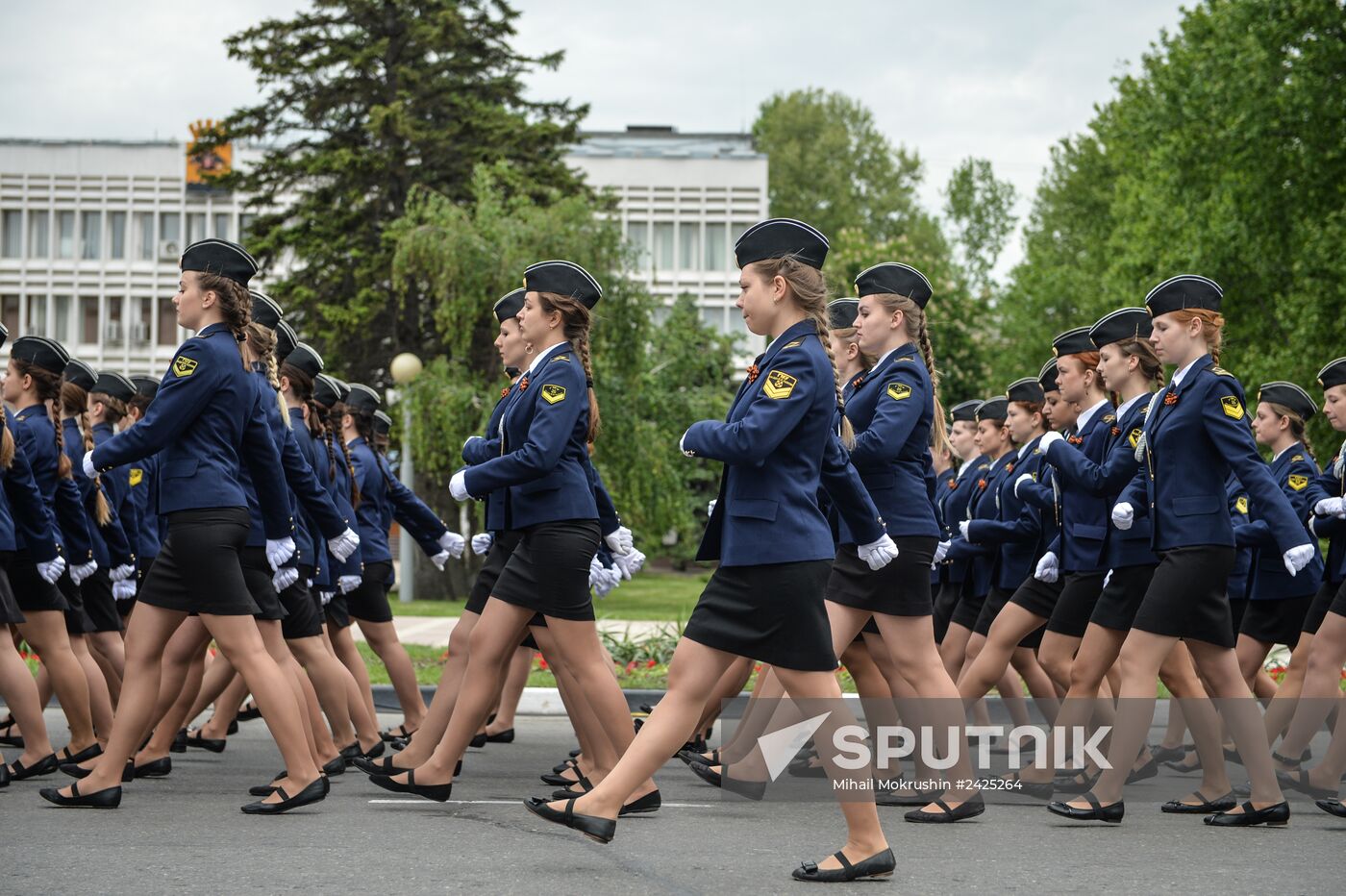 Victory Day parade in Russian regions
