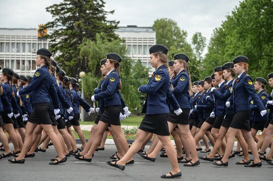 Victory Day parade in Russian regions