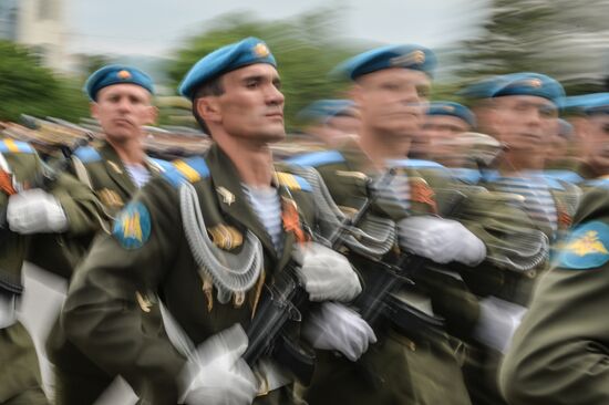 Victory Day parade in Russian regions