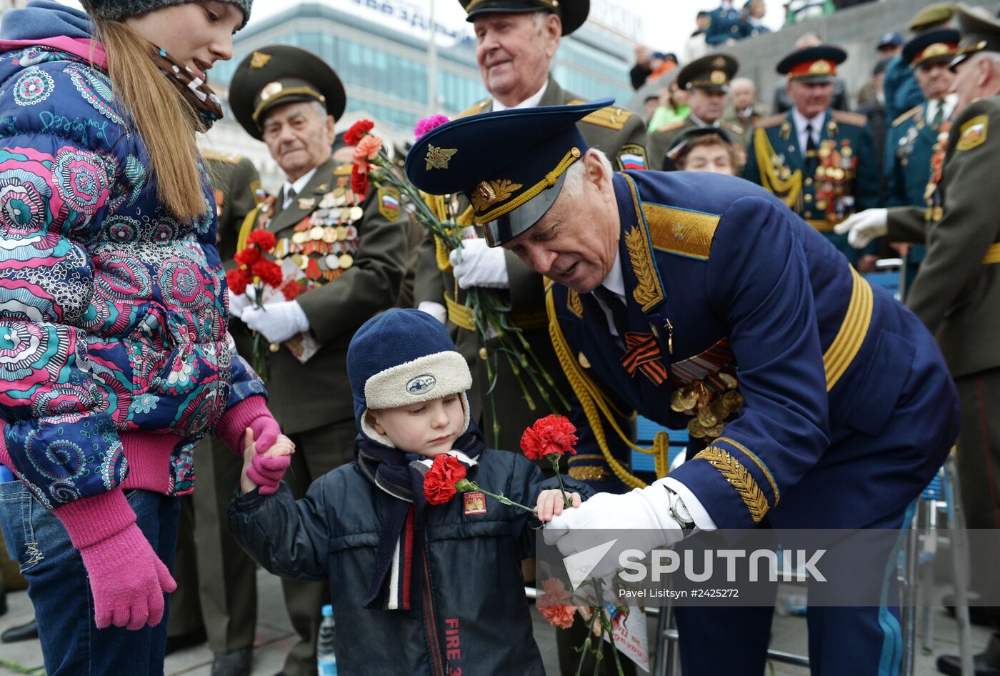 Victory Day parade in Russian regions