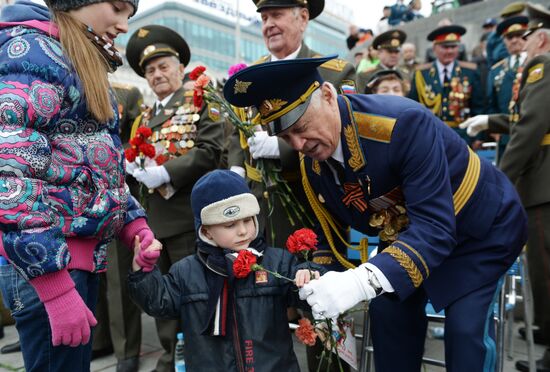 Victory Day parade in Russian regions