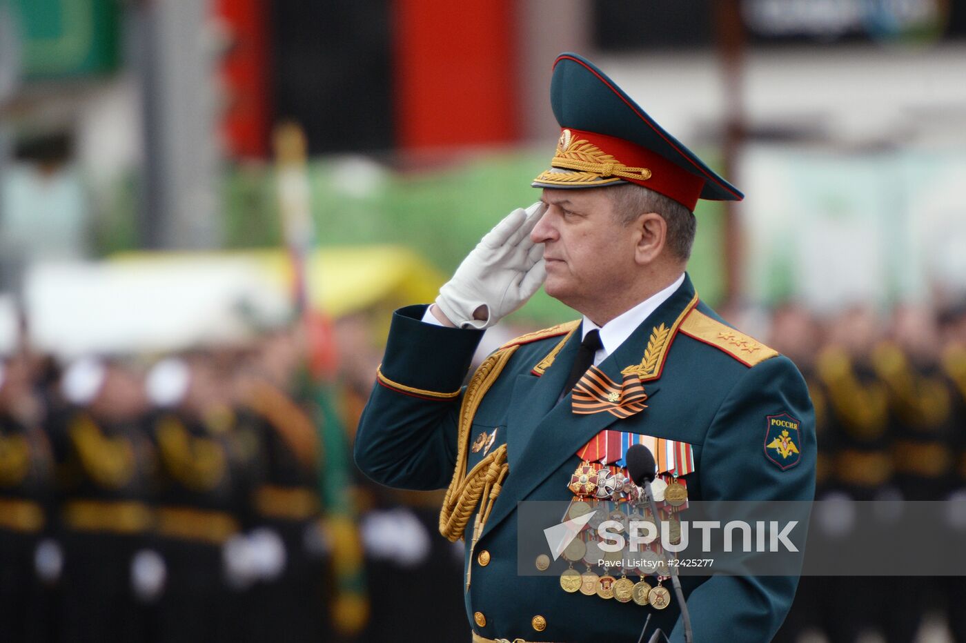 Victory Day parade in Russian regions