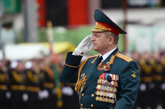Victory Day parade in Russian regions