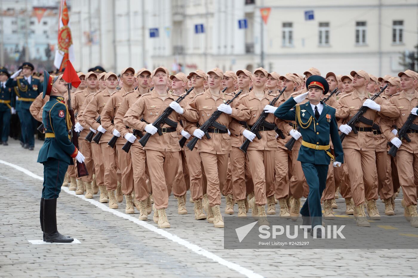 Victory Day parade in Russian regions