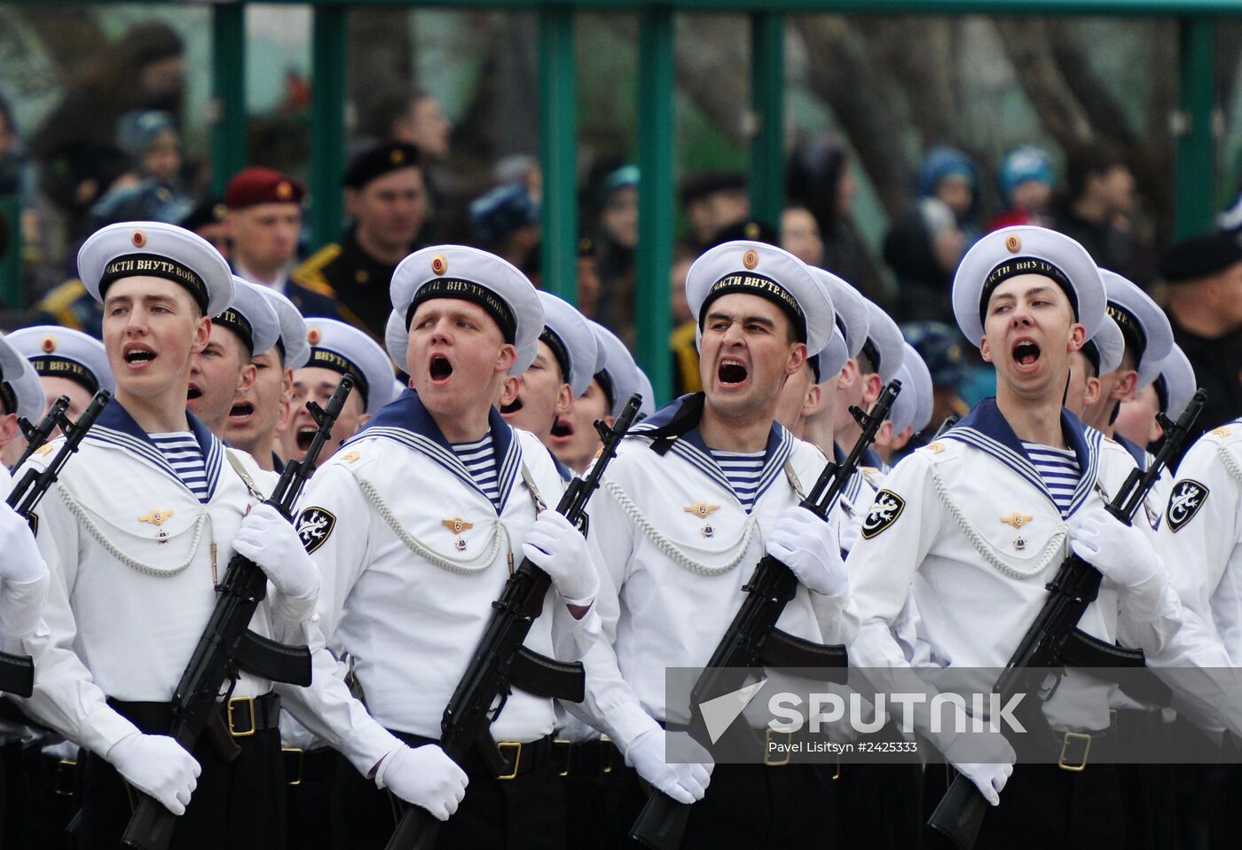 Victory Day parade in Russian regions