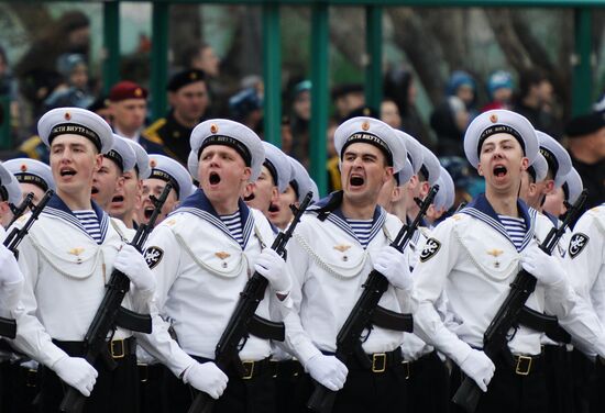 Victory Day parade in Russian regions