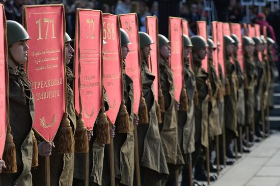 Victory Day parade in Russian regions