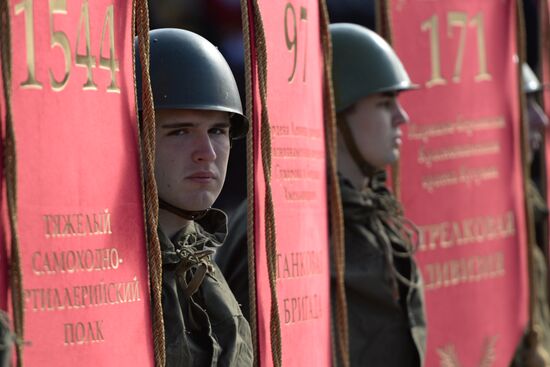 Victory Day parade in Russian regions