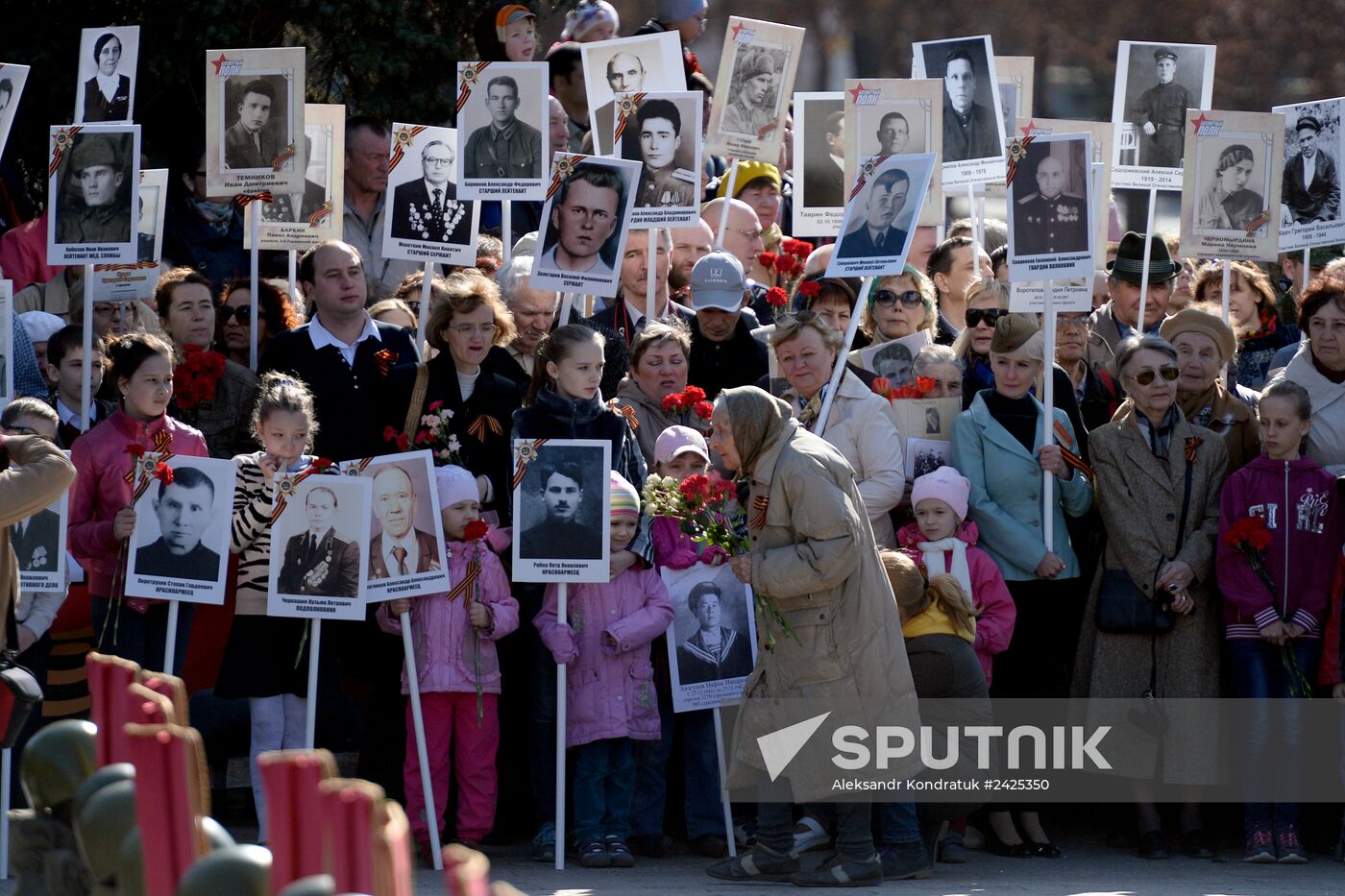 Victory Day parade in Russian regions