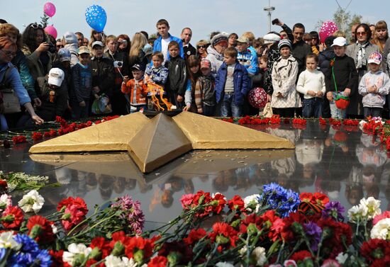 Victory Day parade in Russian regions